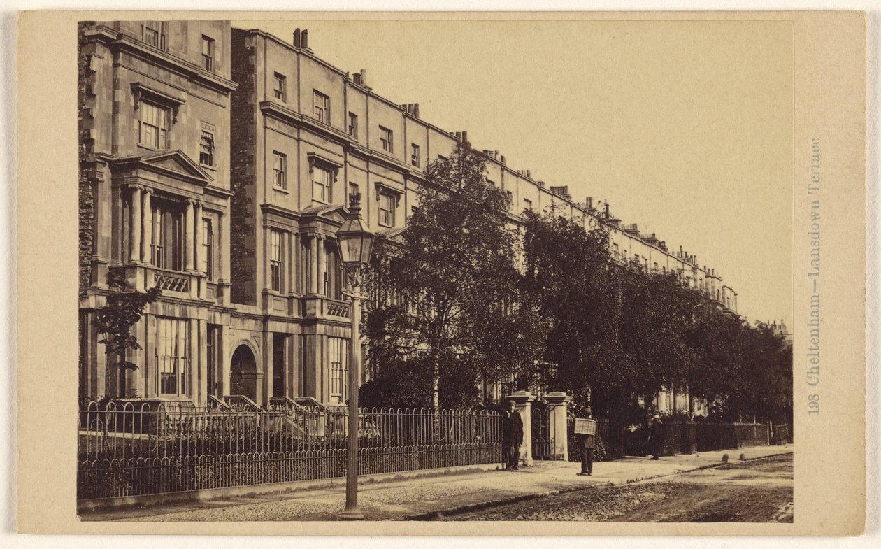 Cheltenham - Lansdown Terrace by Francis Bedford
