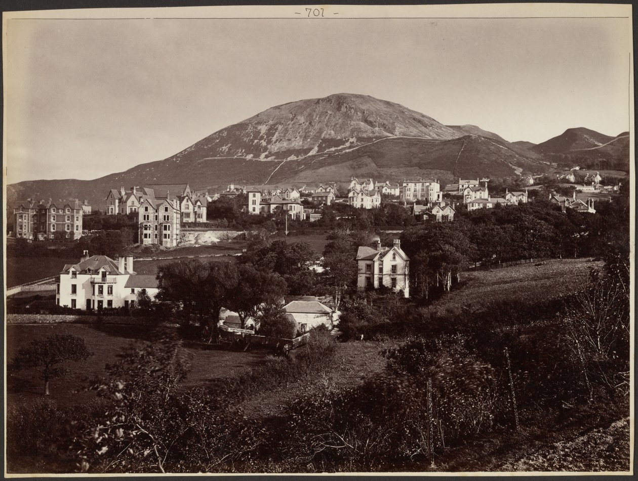 City at Foot of Mountain by Francis Bedford