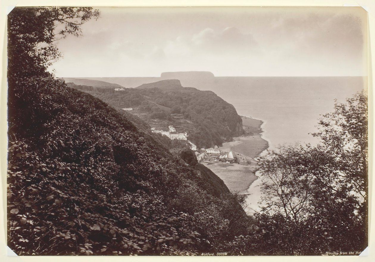 Clovelly from the Hobby, 1860-94 by Francis Bedford