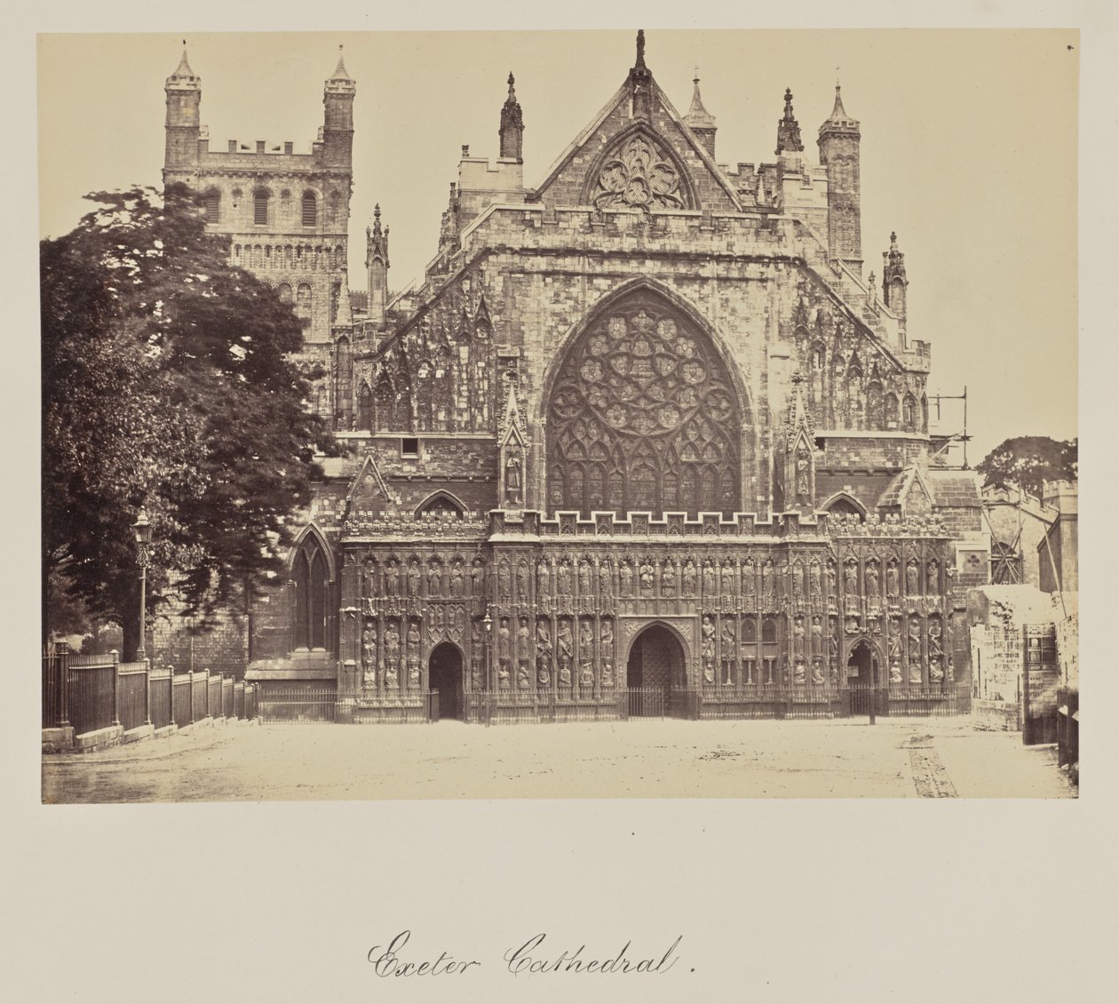 Exeter Cathedral by Francis Bedford