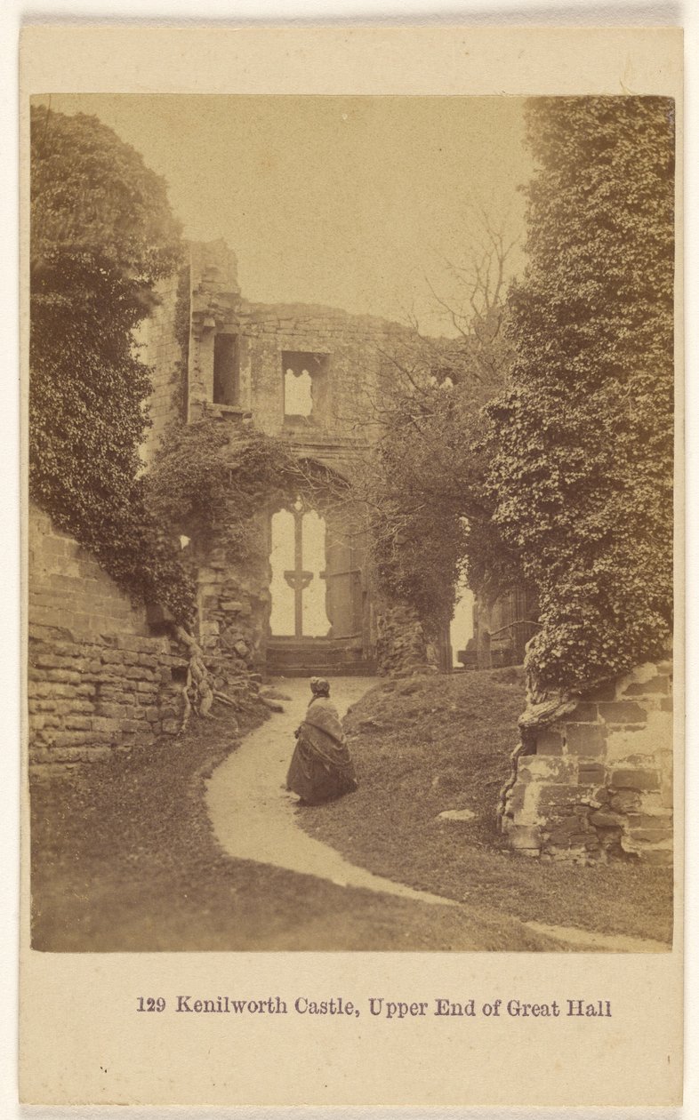 Kenilworth, Upper End of Great Hall by Francis Bedford