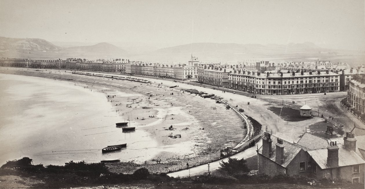 Llandudno From Above the Baths (684) by Francis Bedford