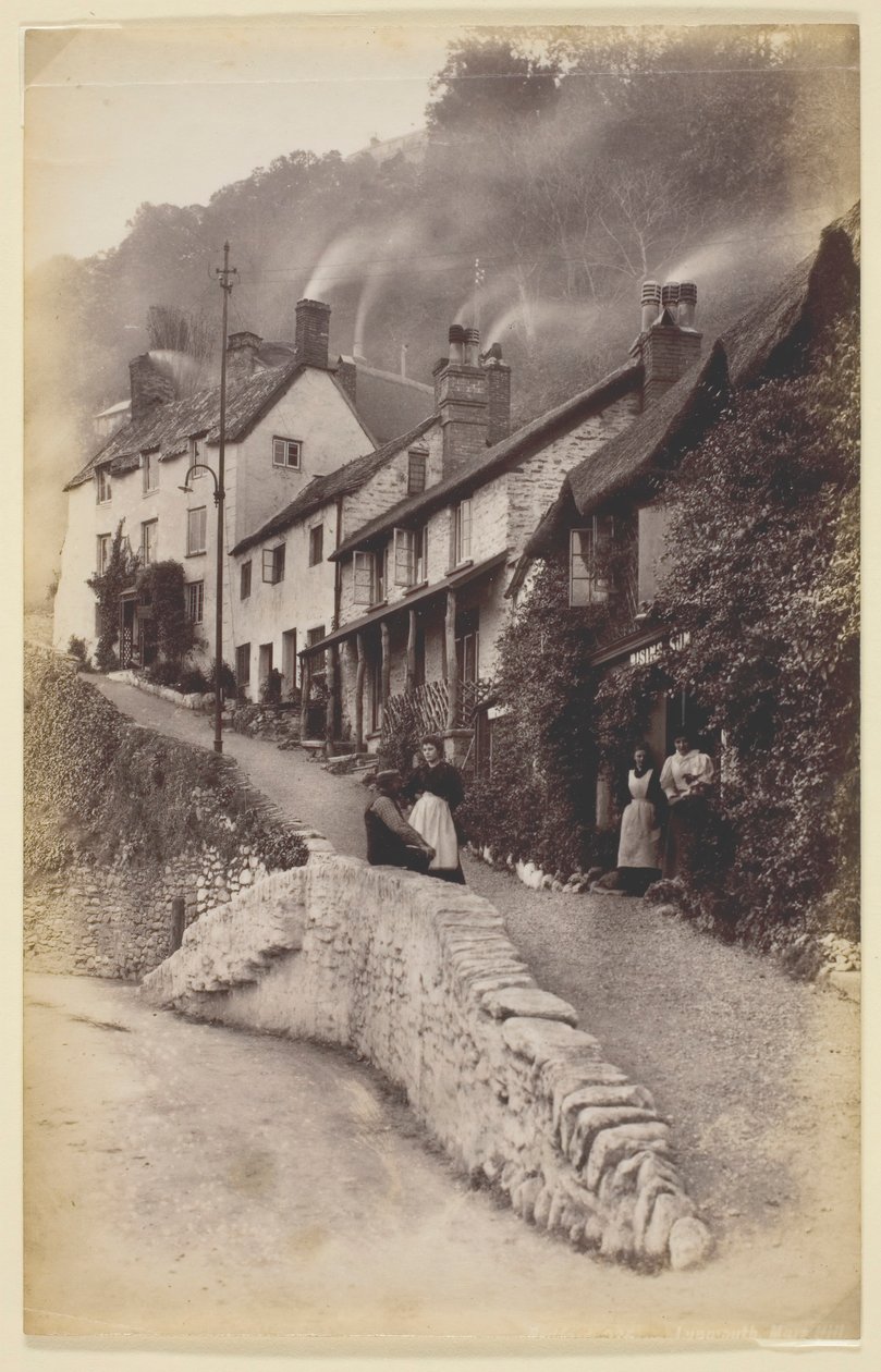 Lynmouth, Mars Hill by Francis Bedford