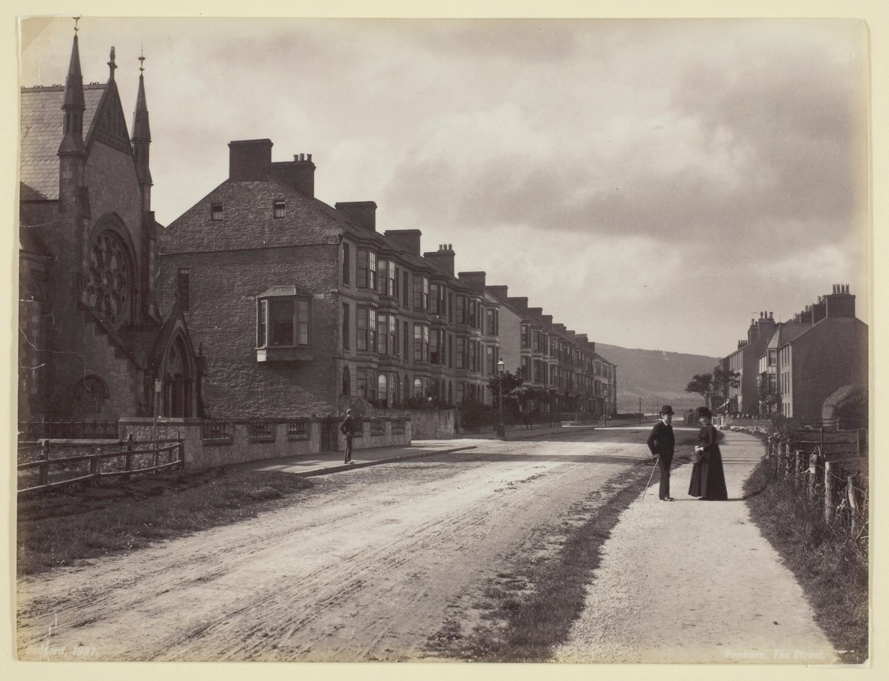 Pensarn, the Street by Francis Bedford