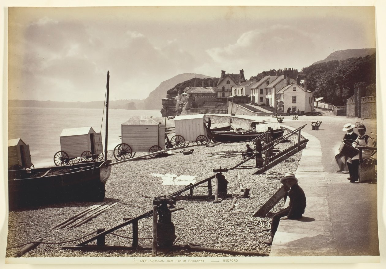 Sidmouth, West of Esplanade by Francis Bedford