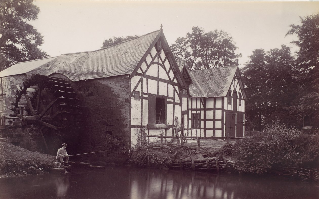 Wrexham, Rossett Mill, 1870s by Francis Bedford