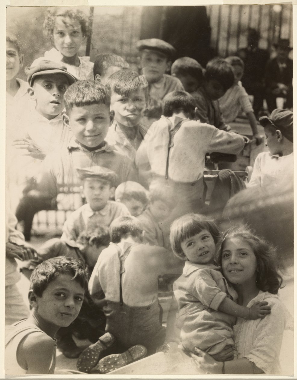 Photomontage of Children by Francis Bruguière