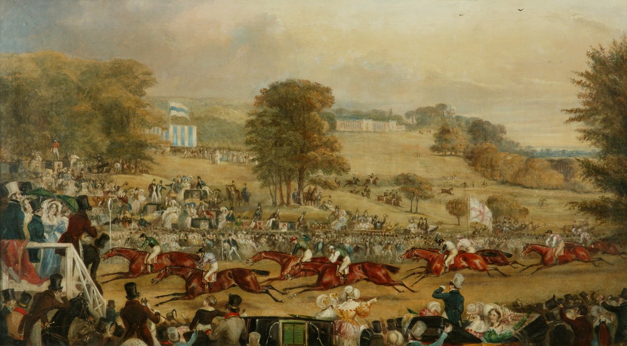 Heaton Park Races, Manchester by Francis Calcraft Turner