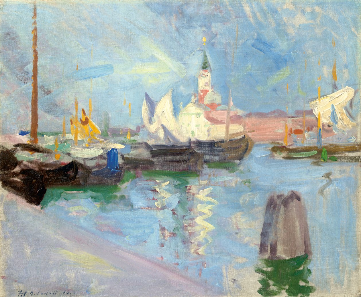 San Giorgio Maggiore, Venice by Francis Campbell Boileau Cadell
