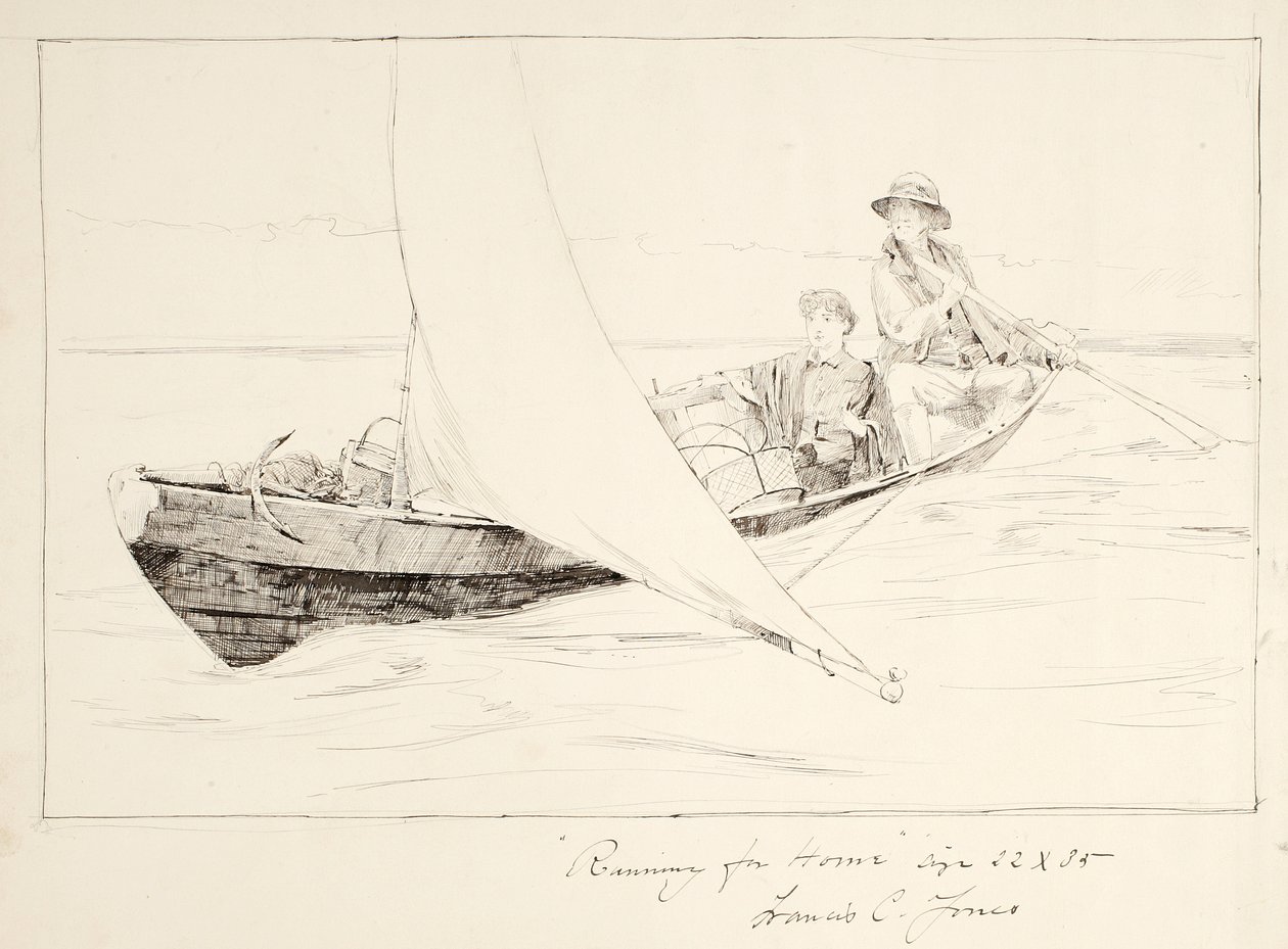 Running for Home by Francis Coates Jones