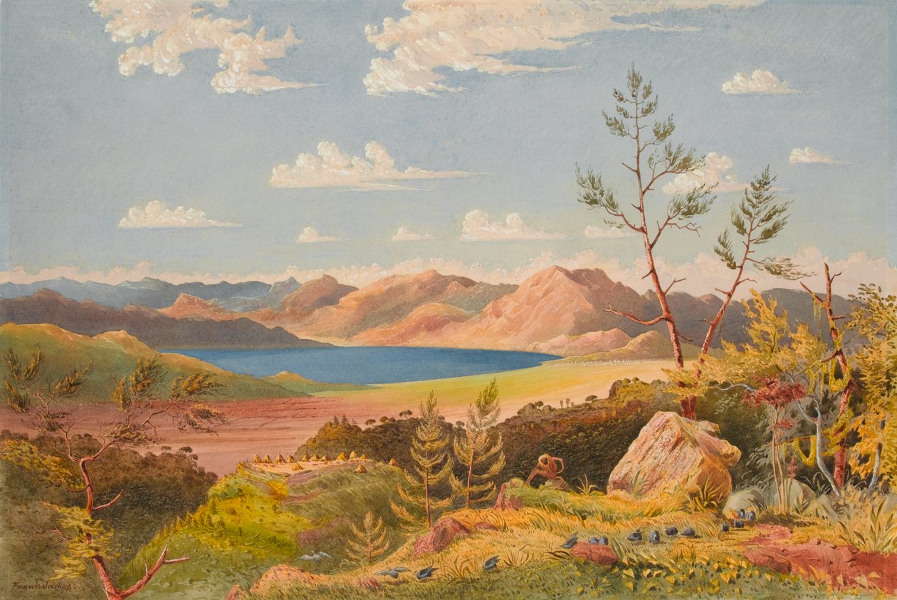 Lake Ashangi by Francis Cornelius James