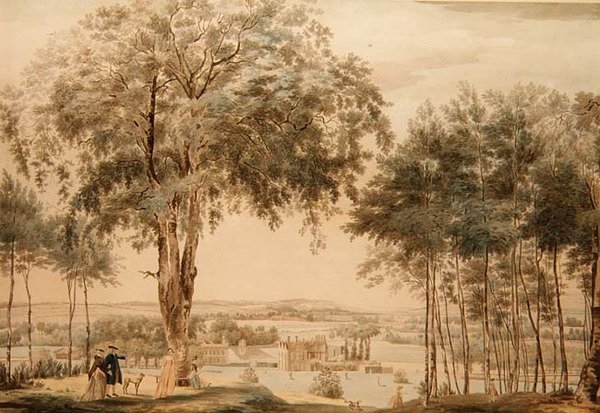 Purley Hall, Berks by Francis Cotes