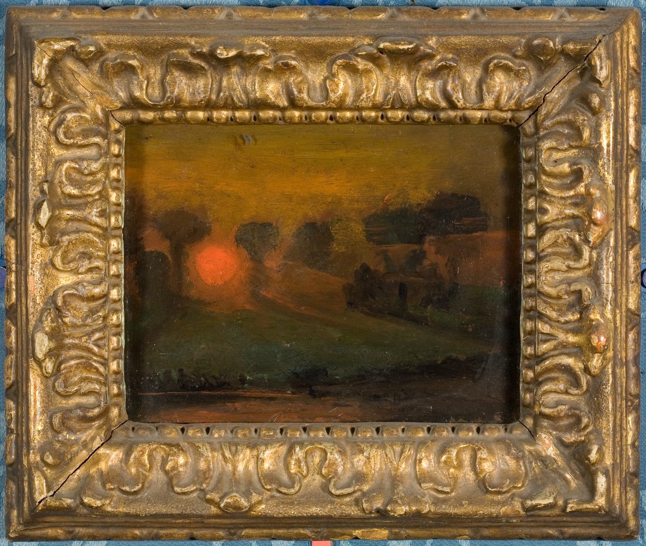 Sunset through Trees by Francis Danby