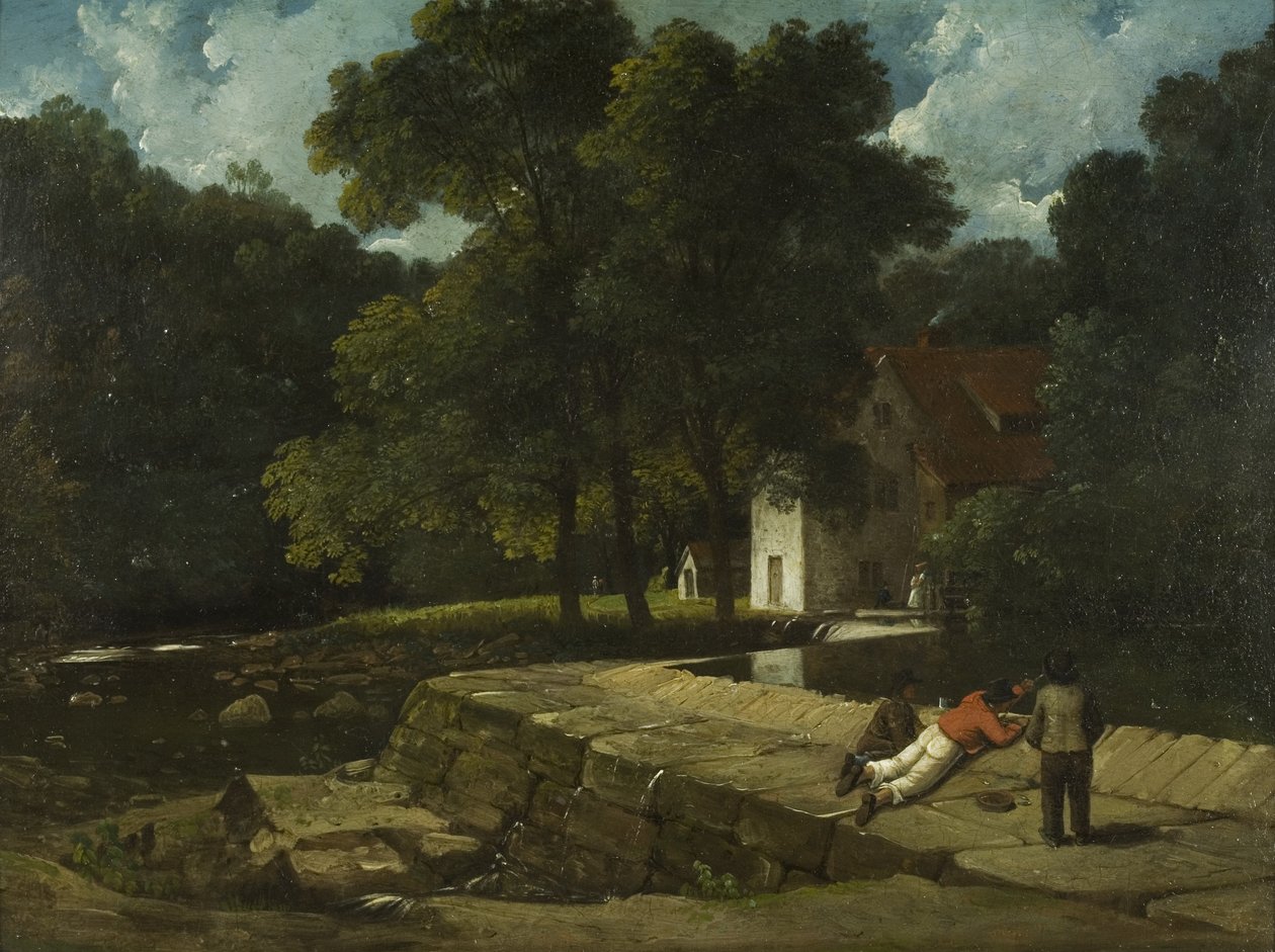 The Snuff Mill, Stapleton by Francis Danby