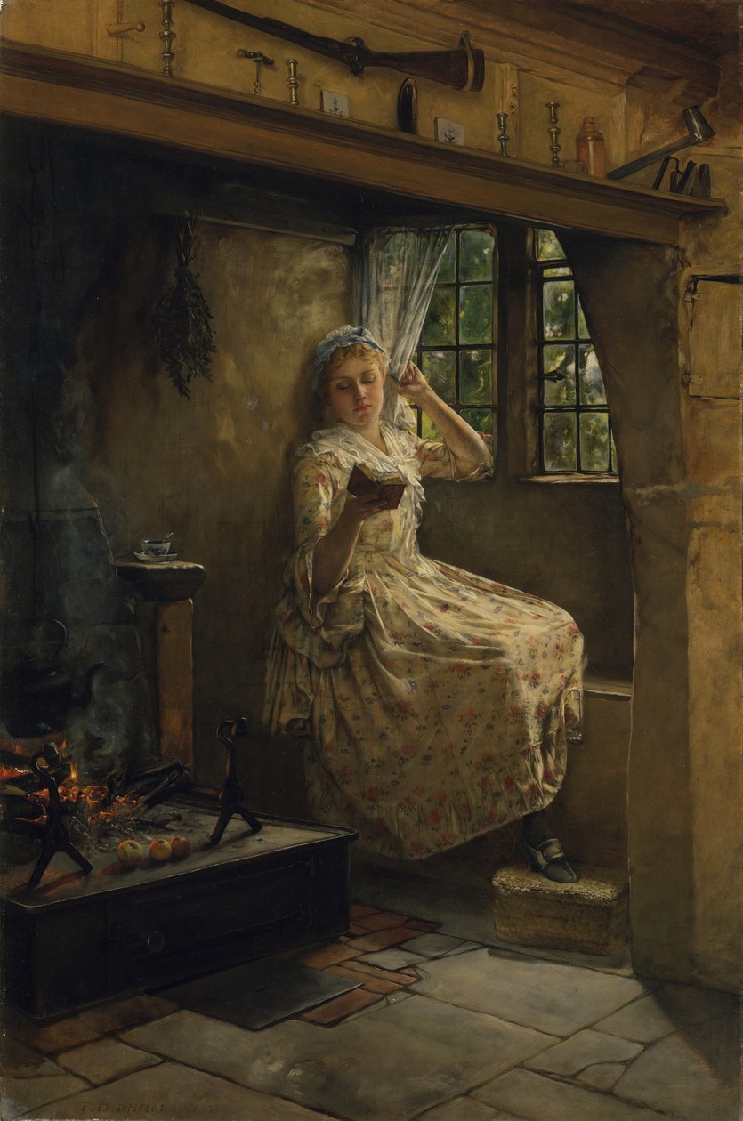 A Cozy Corner, 1884 by Francis Davis Millet
