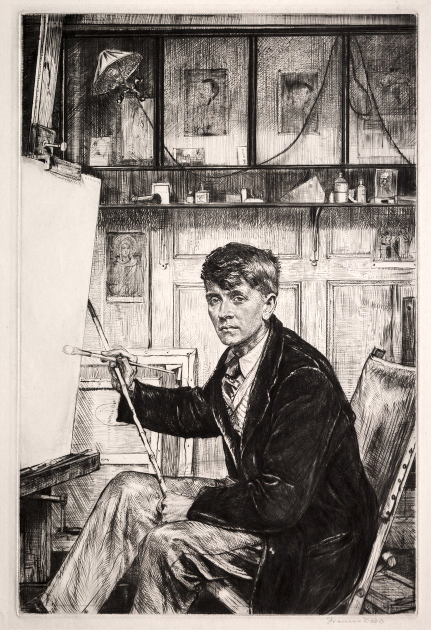 Charles Cundall by Francis Dodd