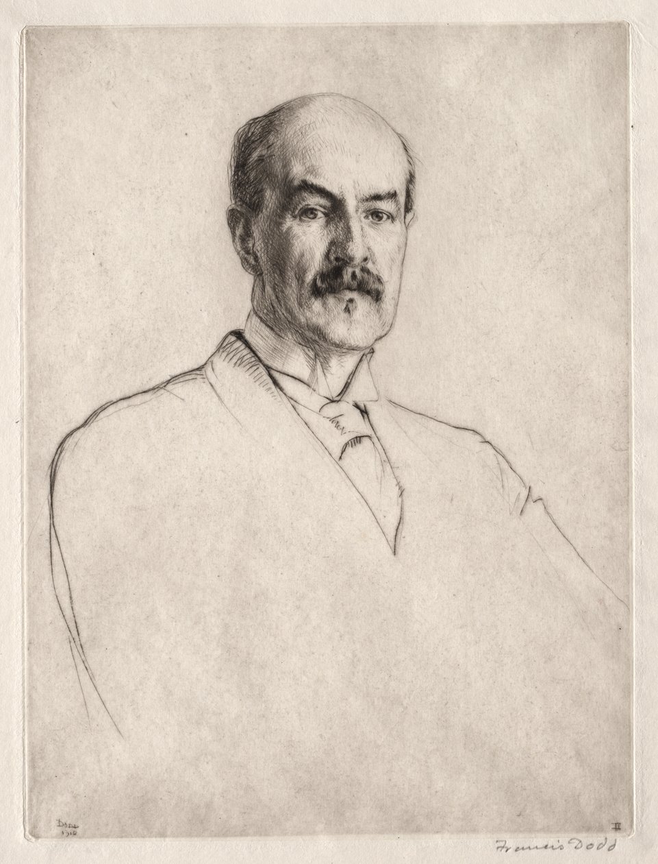 Professor Oliver Elton by Francis Dodd
