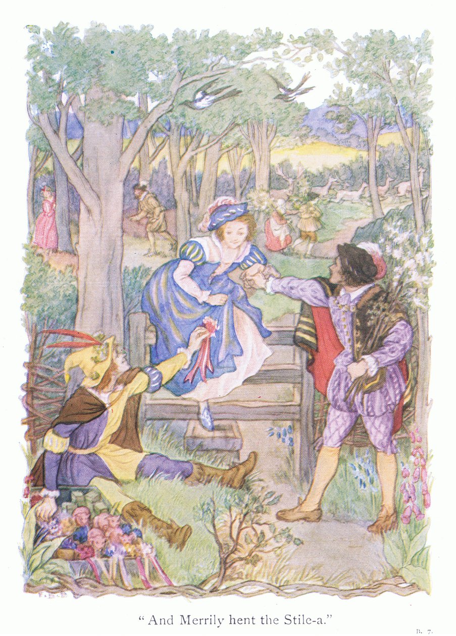 And merrily hent the stile by Francis Donkin Bedford