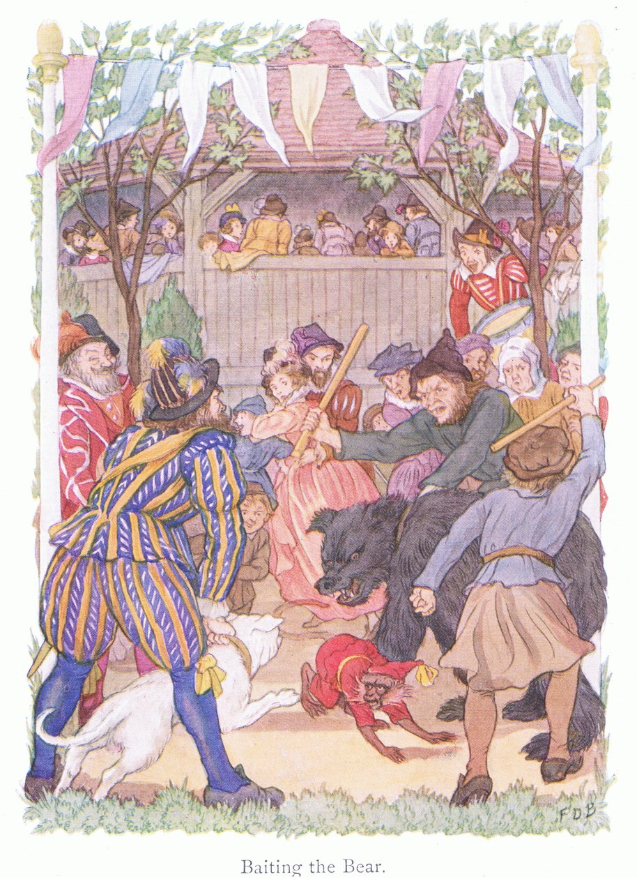 Baiting the Bear by Francis Donkin Bedford