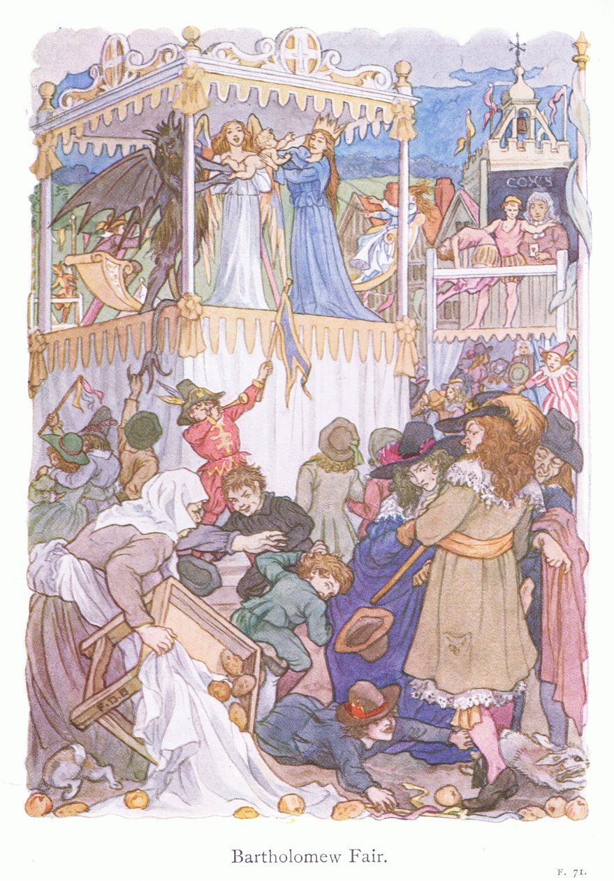 Bartholomew Fair by Francis Donkin Bedford