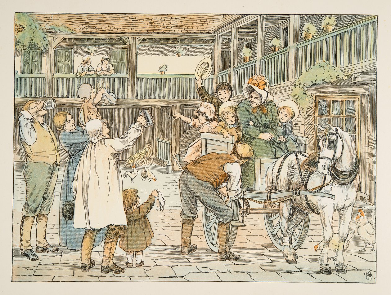 The Ostler, from Four and Twenty Toilers, pub. 1900 by Francis Donkin Bedford