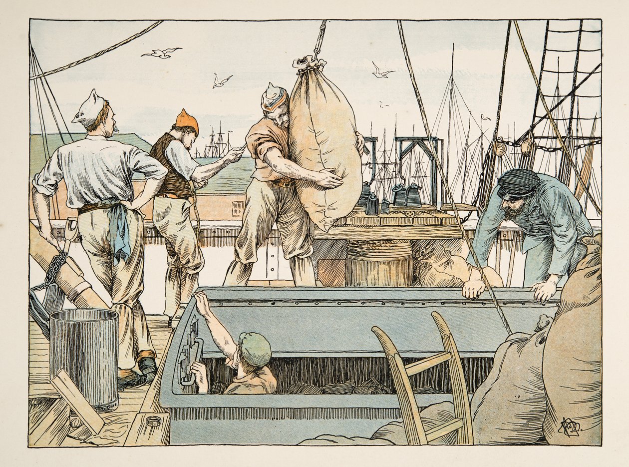 The Stevedore, from Four and Twenty Toilers, pub. 1900