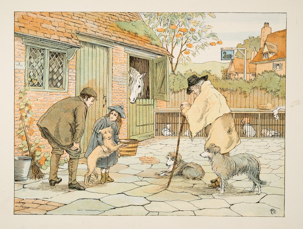 The Vet, from Four and Twenty Toilers, pub. 1900 by Francis Donkin Bedford