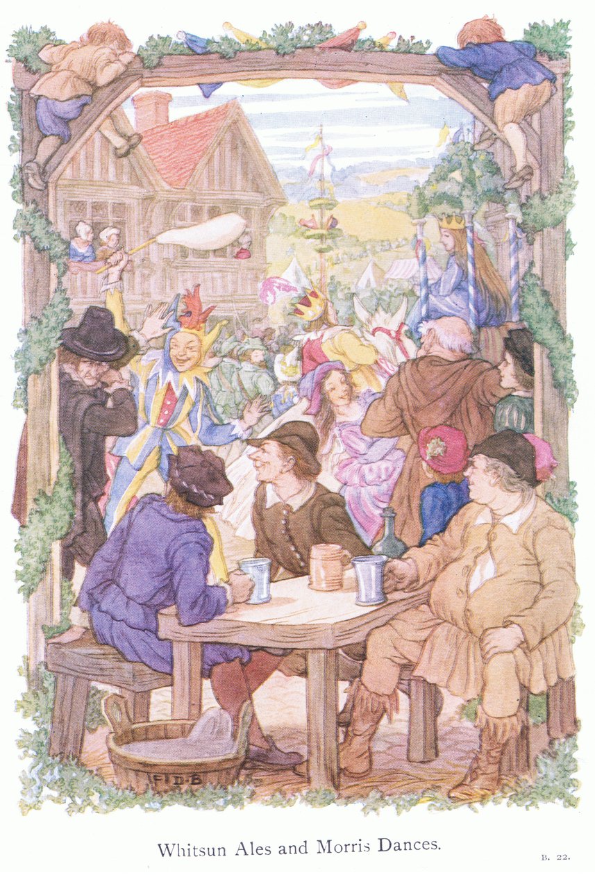 Whitsun ales and Morris dancers by Francis Donkin Bedford