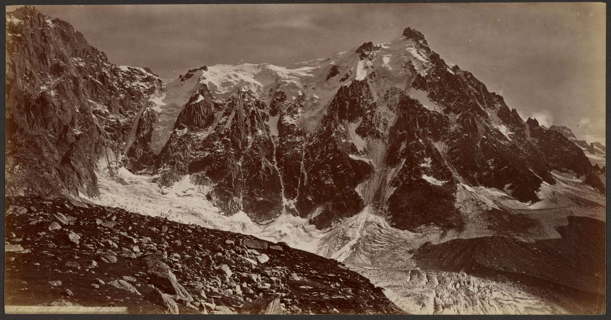 Aiguille du Midi: Mont Blanc by Francis Frith