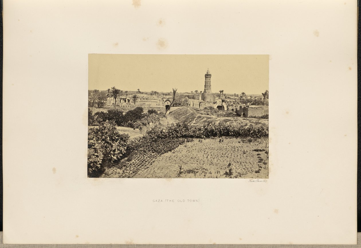 Gaza (The Old Town) by Francis Frith