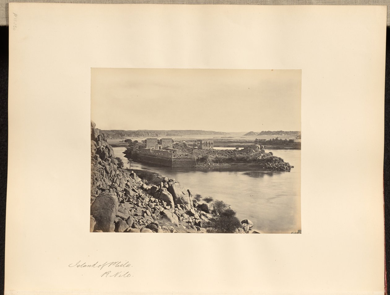 Island of Philae, River Nile by Francis Frith