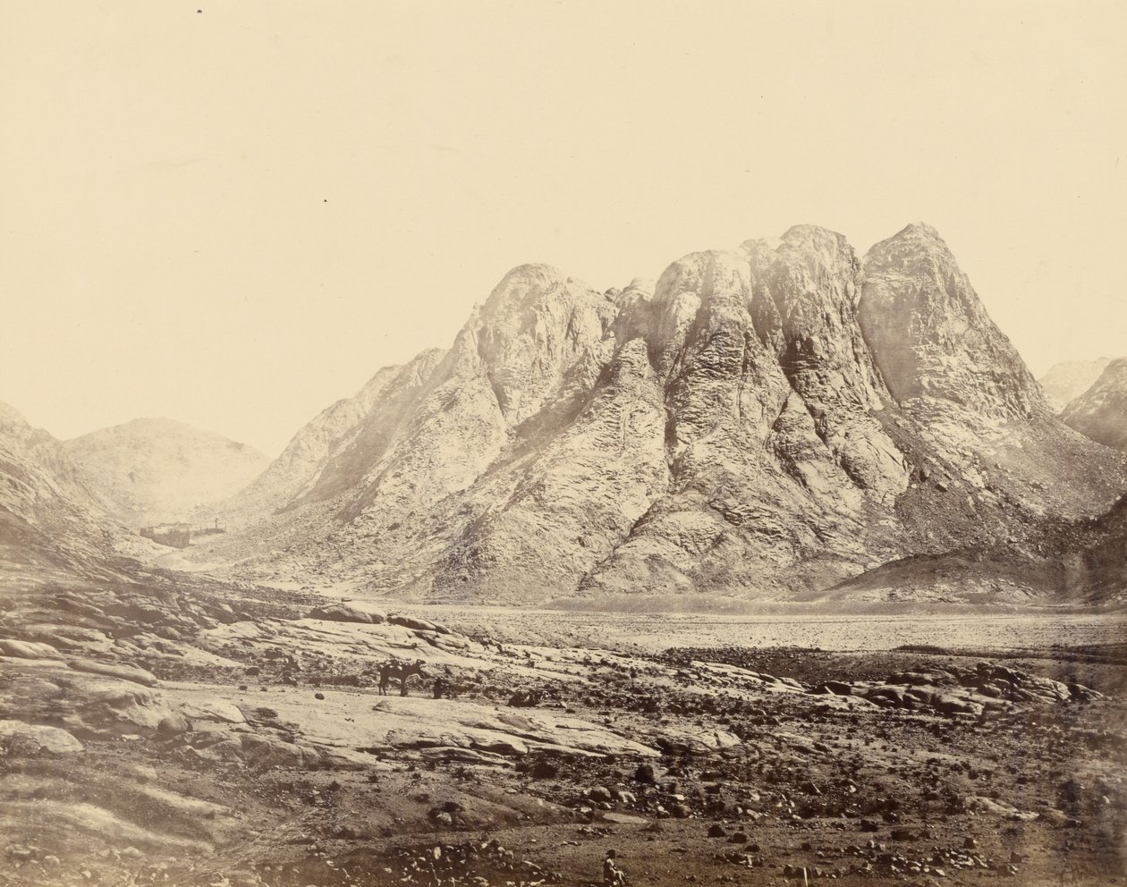 Mount Horeb, Sinai by Francis Frith