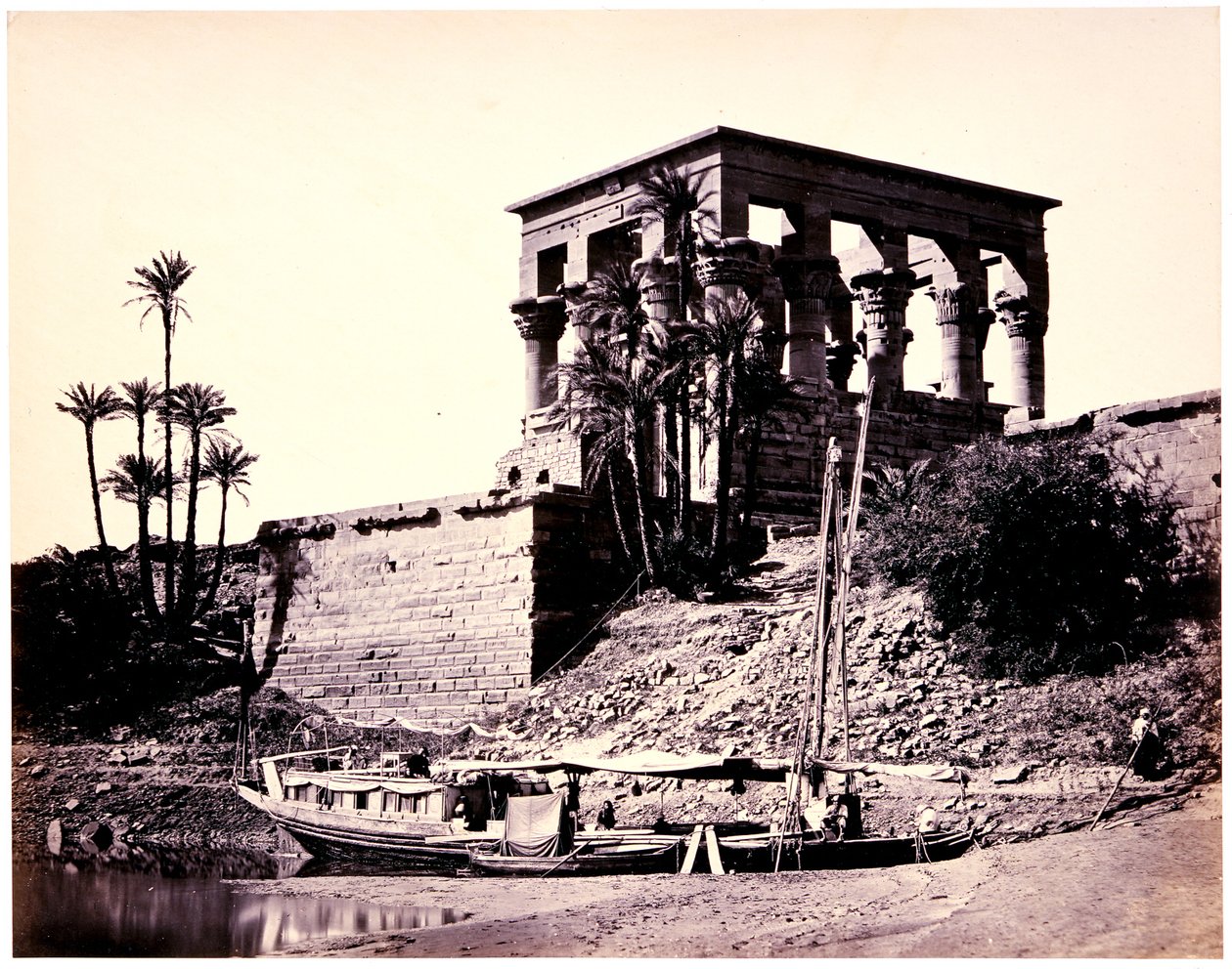 The Hypaethral Temple, Philae by Francis Frith