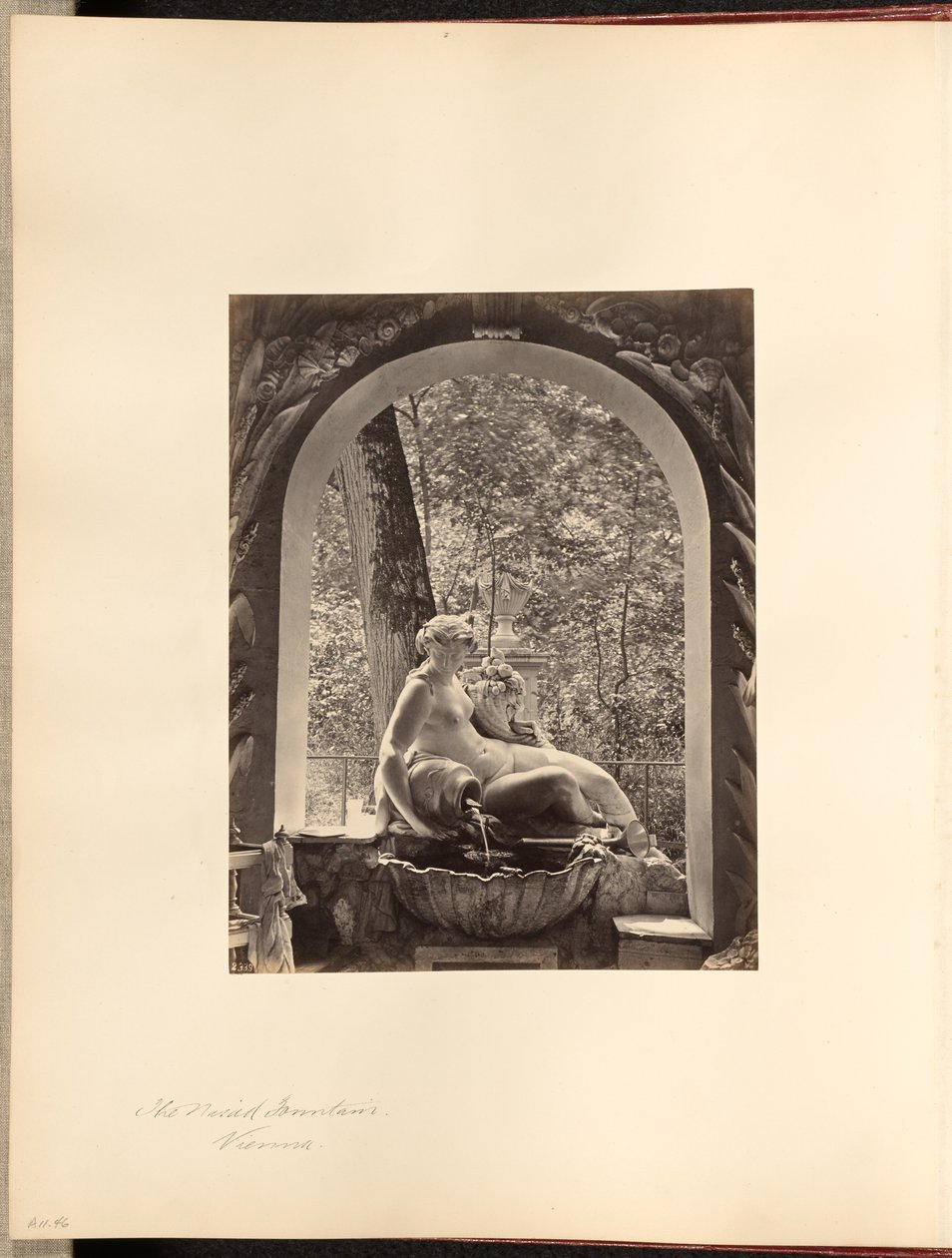 The Naiad Fountain, Vienna by Francis Frith