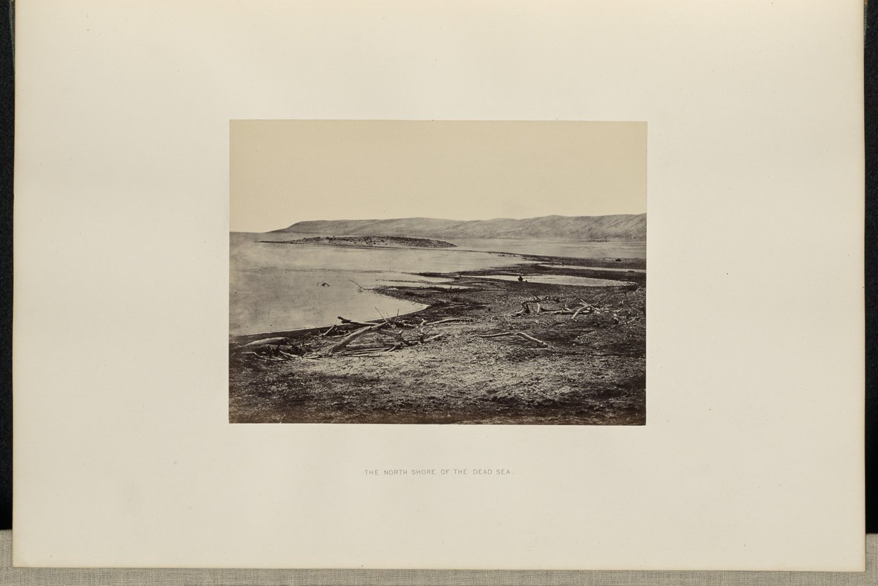 The North Shore of the Dead Sea by Francis Frith