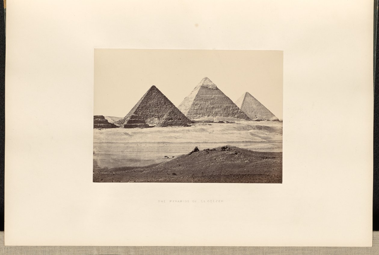 The Pyramids of Giza by Francis Frith