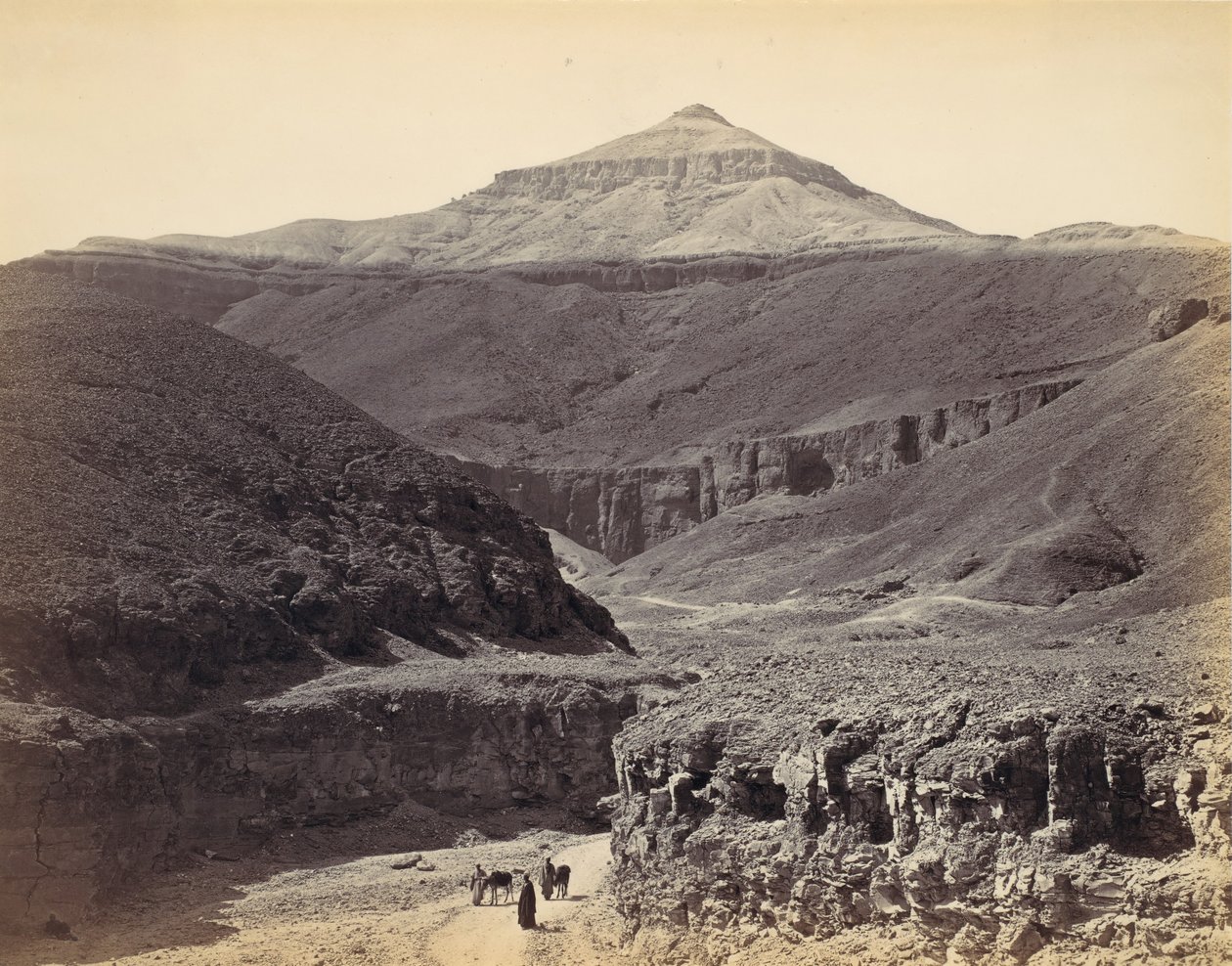 Valley of the Kings, Thebes by Francis Frith