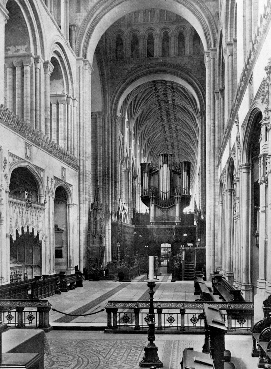 The Choir, Norwich Cathedral, 1924-1926 by Frith and Co