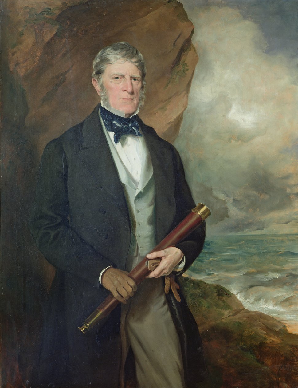Portrait of Admiral Meynell by Francis Grant