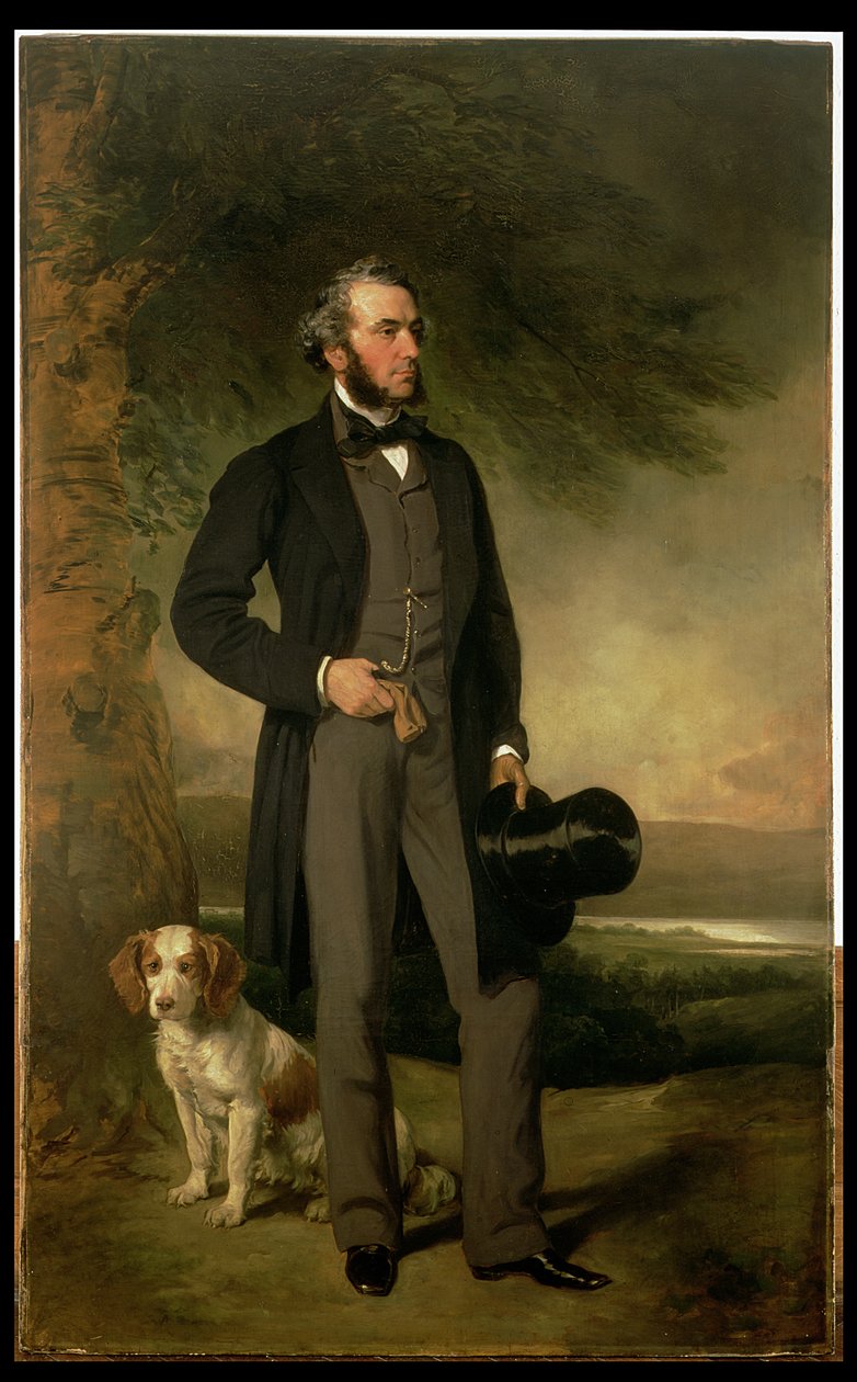 Portrait of John Hick Esq, JP by Francis Grant