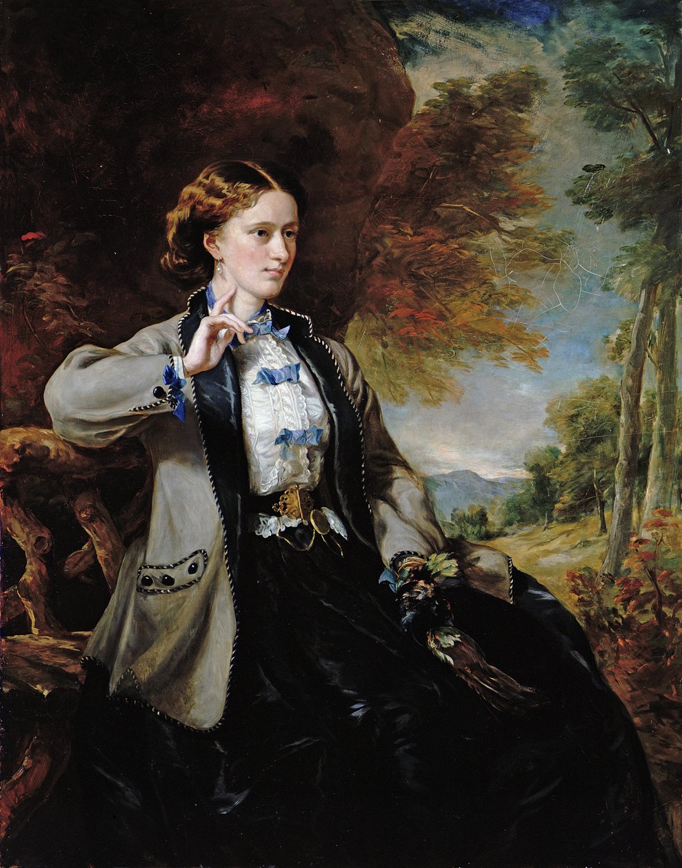 Portrait of the Hon. Mrs Meynell-Ingram by Francis Grant