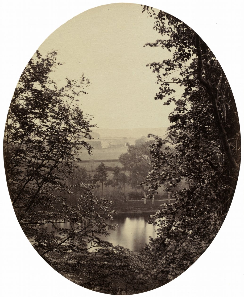 The Banks of the Severn, near Winterdyne by Francis Gresley