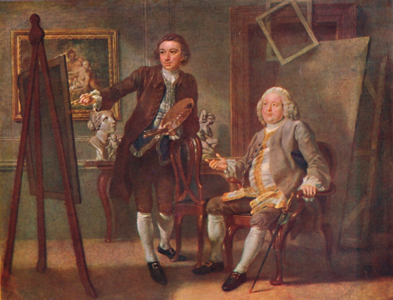 Robert Walpole, First Earl of Orford, in the Studio of Francis Hayman by Francis Hayman