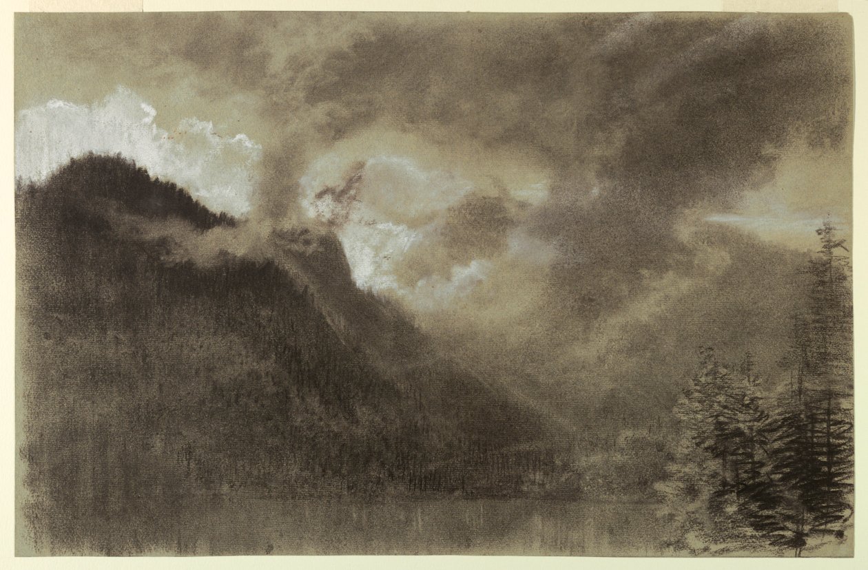 Echo Lake, New Hampshire by Francis Hopkinson Smith