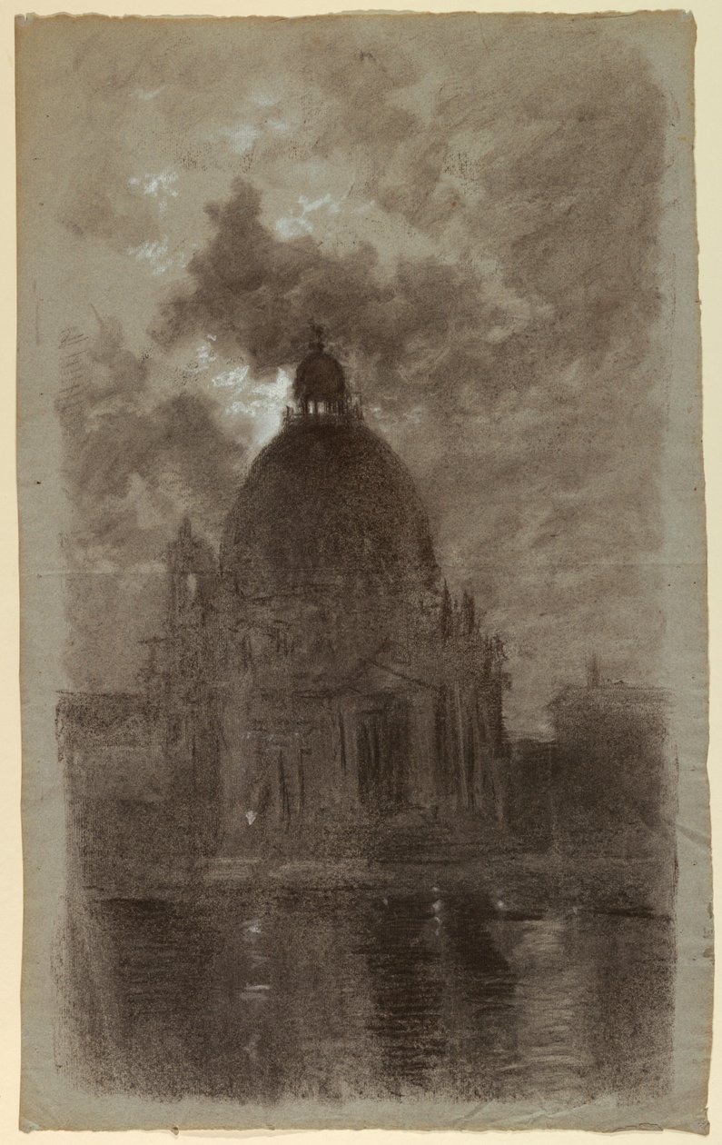 Santa Maria della Salute, Venice, Italy by Francis Hopkinson Smith