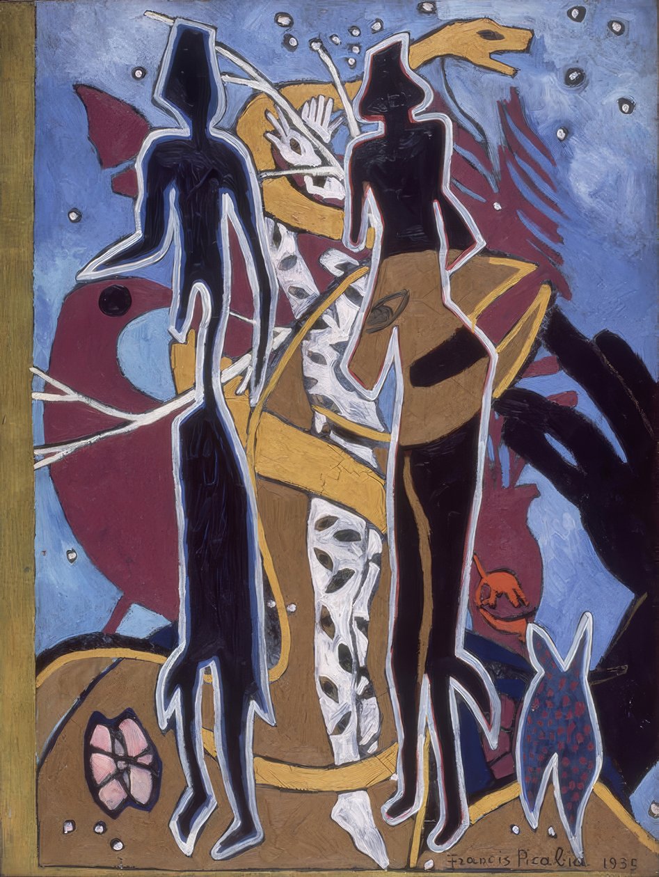 At the Theatre by Francis Picabia