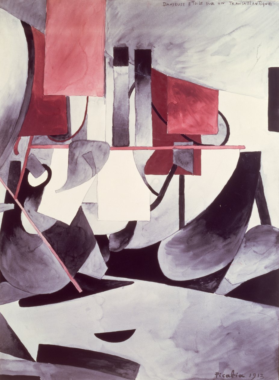 Ballerina on an Ocean Liner by Francis Picabia