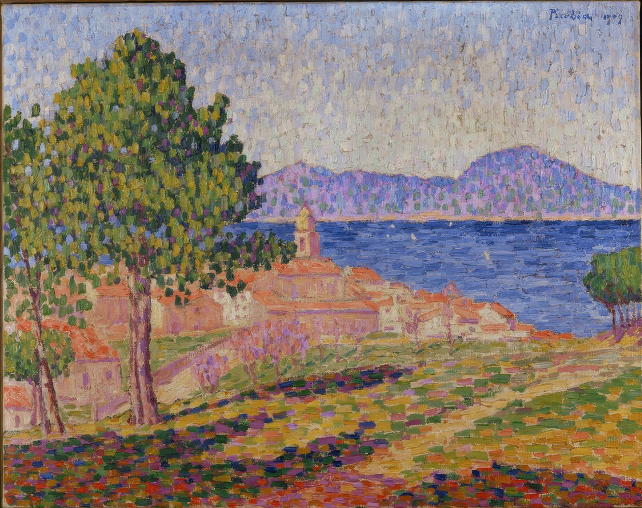 View of Saint-Tropez from the Zita by Francis Picabia