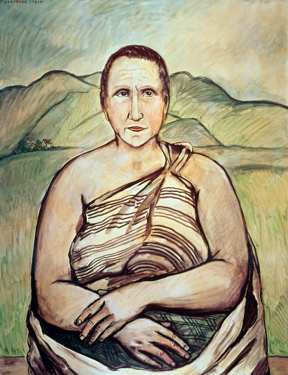 Gertrude Stein (1874-1946) by Francis Picabia