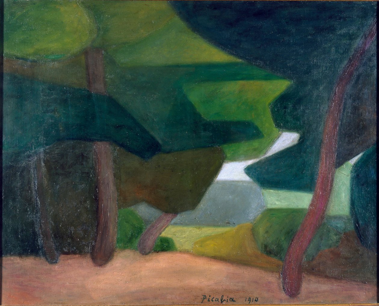 Landscape Cassis by Francis Picabia